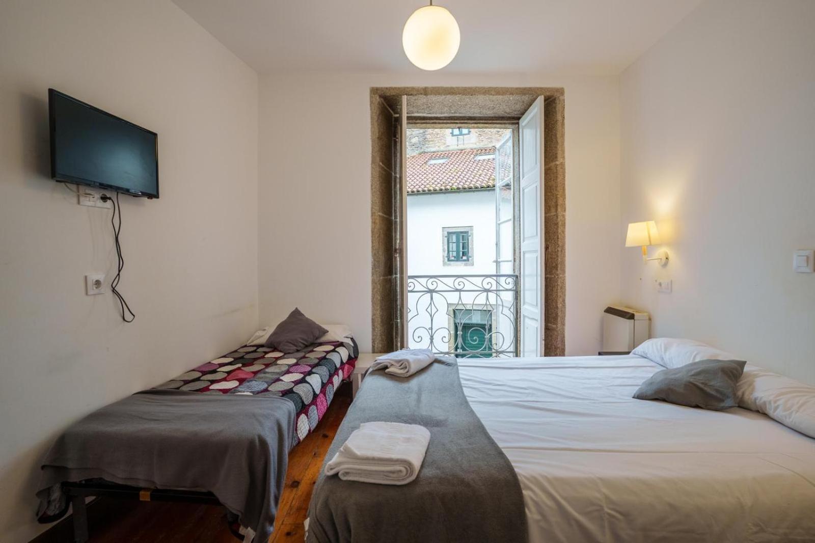 Hostal San Pelayo Santiago de Compostela Exterior foto